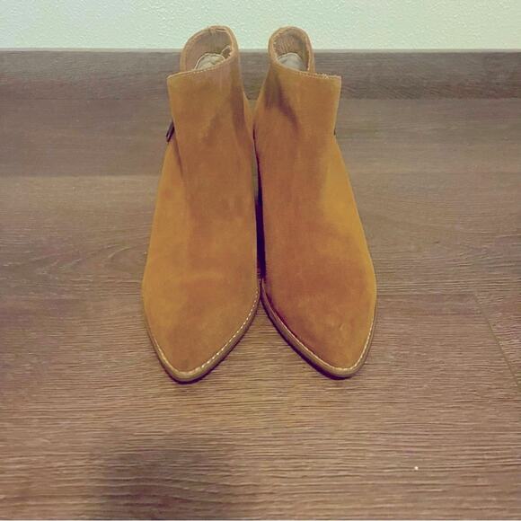 Seychelles Tan Suede Booties Sz 9 - Picture 2 of 7